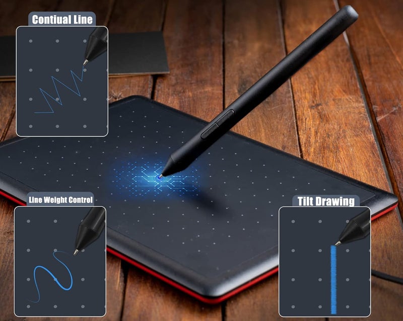 REEYEAR 2 Pack No Wear Down Titanium Alloy Standard Pencil Nibs Fits for One by WACOM, Intuos Series Pen, Replacement Refill Tips fits for WACOM CTL-672,CTL-671,CTL-471, CTL-472 - Image 2
